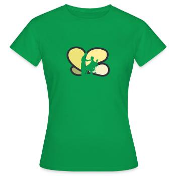 Coiffeur Coiffure Coupe de cheveux - T-shirt Femme - vert - Devant - AI Model Female 172 dark (172cm)