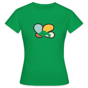 Auto Autocross Voiture de course - T-shirt Femme - vert - Devant - AI Model Female 172 dark (172cm)