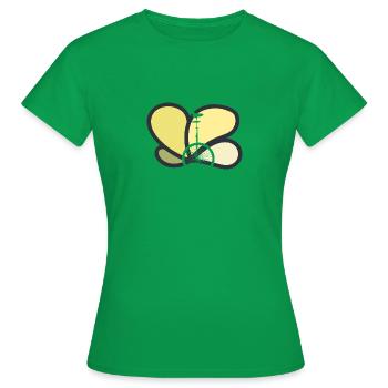 Unicycling, penny-farthing, vélo - T-shirt Femme - vert - Devant - AI Model Female 172 dark (172cm)