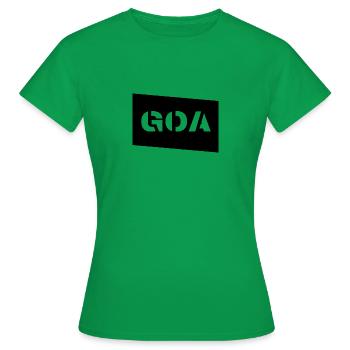 GOA - Frauen T-Shirt - Kelly Green - Vorne - AI Model Female 172 dark (172cm)