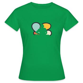 DJ House Discjockey - Frauen T-Shirt - Kelly Green - Vorne - AI Model Female 172 dark (172cm)