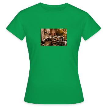 Urban Exploration - Frauen T-Shirt - Kelly Green - Vorne - AI Model Female 172 dark (172cm)