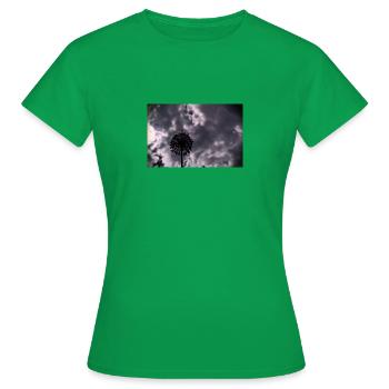 Eine tolle Blume - Frauen T-Shirt - Kelly Green - Vorne - AI Model Female 172 dark (172cm)