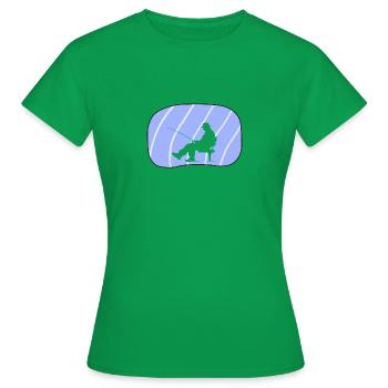 Fischen Sportfischer - Frauen T-Shirt - Kelly Green - Vorne - AI Model Female 172 dark (172cm)