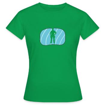 Plombier Plombier Plombier - T-shirt Femme - vert - Devant - AI Model Female 172 dark (172cm)