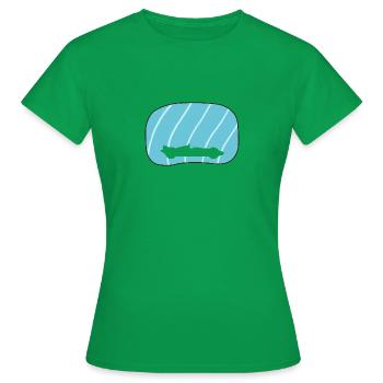 Driften Fahrzeug Rennwagen - Frauen T-Shirt - Kelly Green - Vorne - AI Model Female 172 dark (172cm)