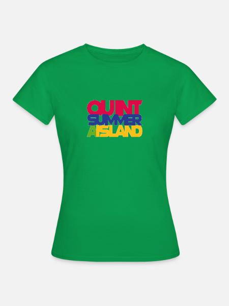 Message to Jaws like rainbow - Women's T-Shirt - kelly green