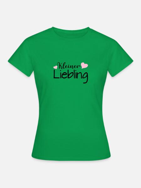 Kleiner Liebling - Frauen T-Shirt - Kelly Green