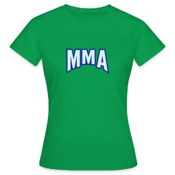 MMA - T-shirt Femme - vert - Devant - AI Model Female 172 dark (172cm)