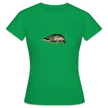Pike & Mister twist - T-shirt Femme - vert - Devant - AI Model Female 172 dark (172cm)