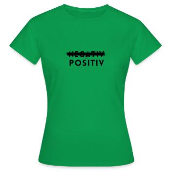 Négatif à positif - T-shirt Femme - vert - Devant - AI Model Female 172 dark (172cm)