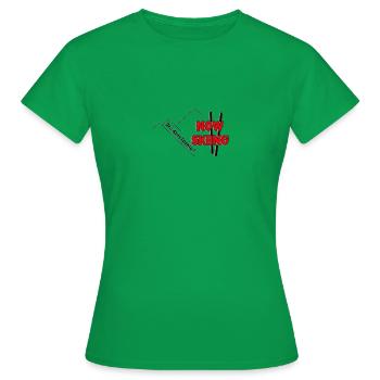dre dans l pentu - T-shirt Femme - vert - Devant - AI Model Female 172 dark (172cm)