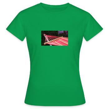Hamac - T-shirt Femme - vert - Devant - AI Model Female 172 dark (172cm)