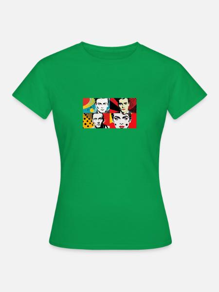 roy lichtenstein art work - Frauen T-Shirt - Kelly Green