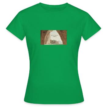 Vivre l’instant présent - T-shirt Femme - vert - Devant - AI Model Female 172 dark (172cm)