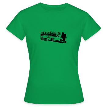 MIATA MK2 MX5 - Frauen T-Shirt - Kelly Green - Vorne - AI Model Female 172 dark (172cm)