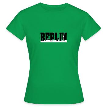 Berlin - T-shirt Femme - vert - Devant - AI Model Female 172 dark (172cm)