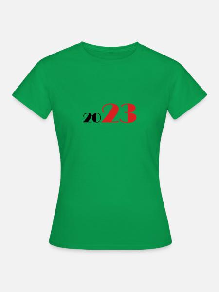 2023 - 04 - Frauen T-Shirt - Kelly Green