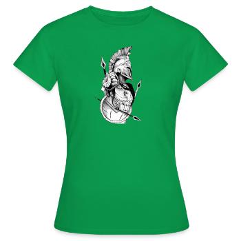 SPARTIATE - T-shirt Femme - vert - Devant - AI Model Female 172 dark (172cm)