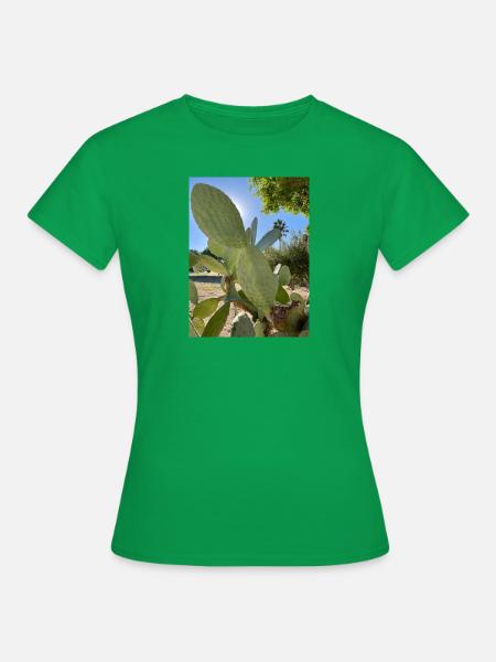 Kaktus - Frauen T-Shirt - Kelly Green