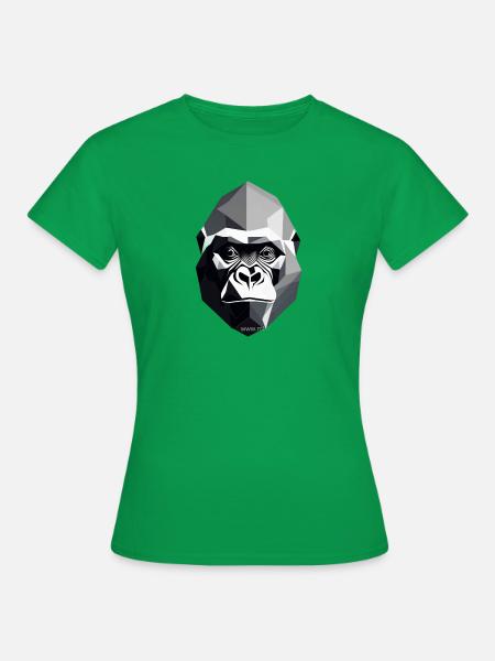 Gorilla - Frauen T-Shirt - Kelly Green