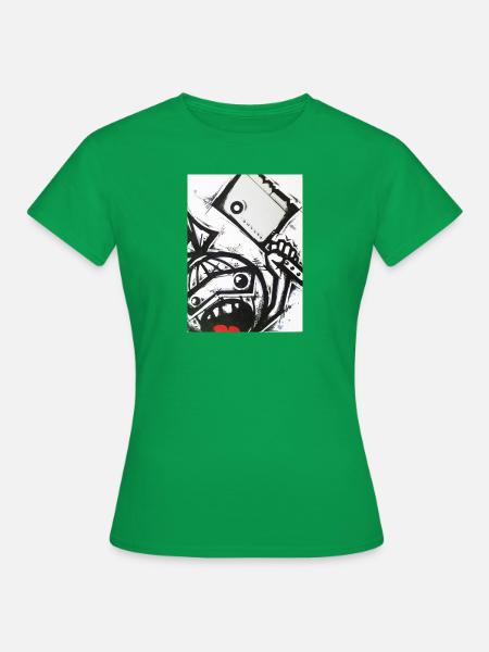 Wütende Jugend / KOLONE - Frauen T-Shirt - Kelly Green