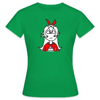 Ambre Main - T-shirt Femme - vert - Devant - AI Model Female 172 dark (172cm)