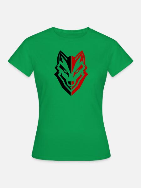 Wolf Symbol - Frauen T-Shirt - Kelly Green