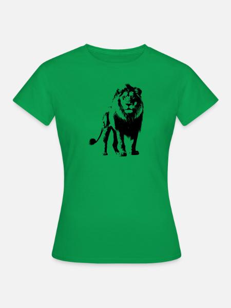 Lion - T-shirt Femme - vert