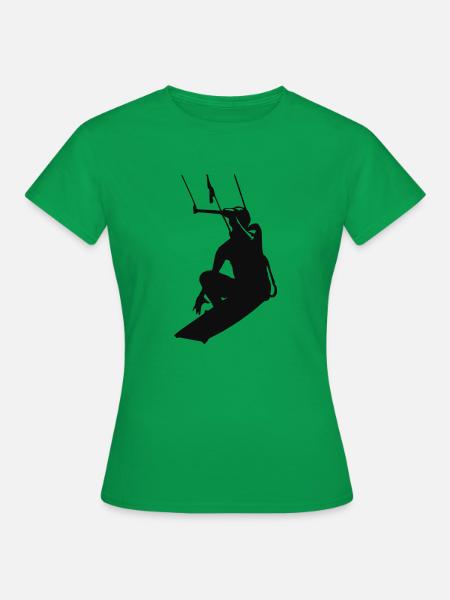 Kiter - Frauen T-Shirt - Kelly Green
