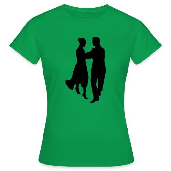 danse - T-shirt Femme - vert - Devant - AI Model Female 172 dark (172cm)
