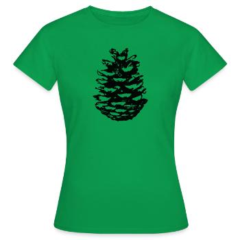 pommes de pin - T-shirt Femme - vert - Devant - AI Model Female 172 dark (172cm)