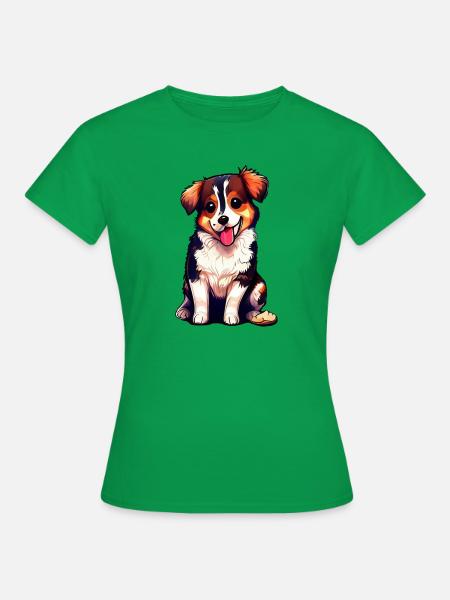 Magia del cane: gioia su quattro zampe - Maglietta da donna - verde kelly