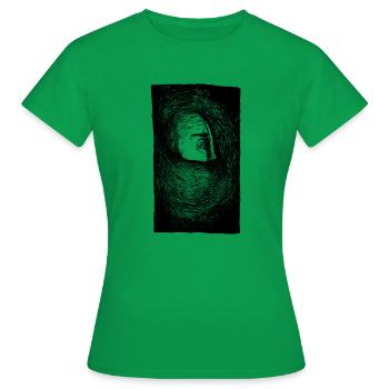 Profil - T-shirt Femme - vert - Devant - AI Model Female 172 dark (172cm)