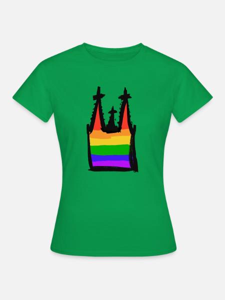 Cologne Pride - Frauen T-Shirt - Kelly Green
