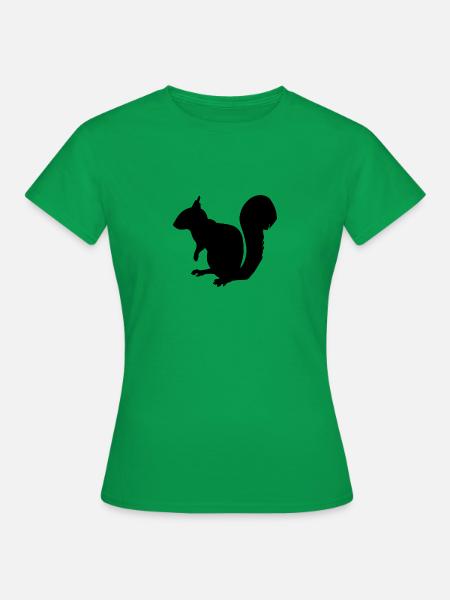 écureuil - T-shirt Femme - vert