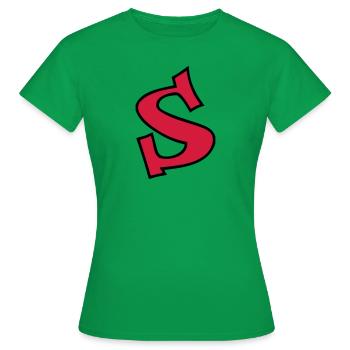 Visionnes - T-shirt Femme - vert - Devant - AI Model Female 172 dark (172cm)