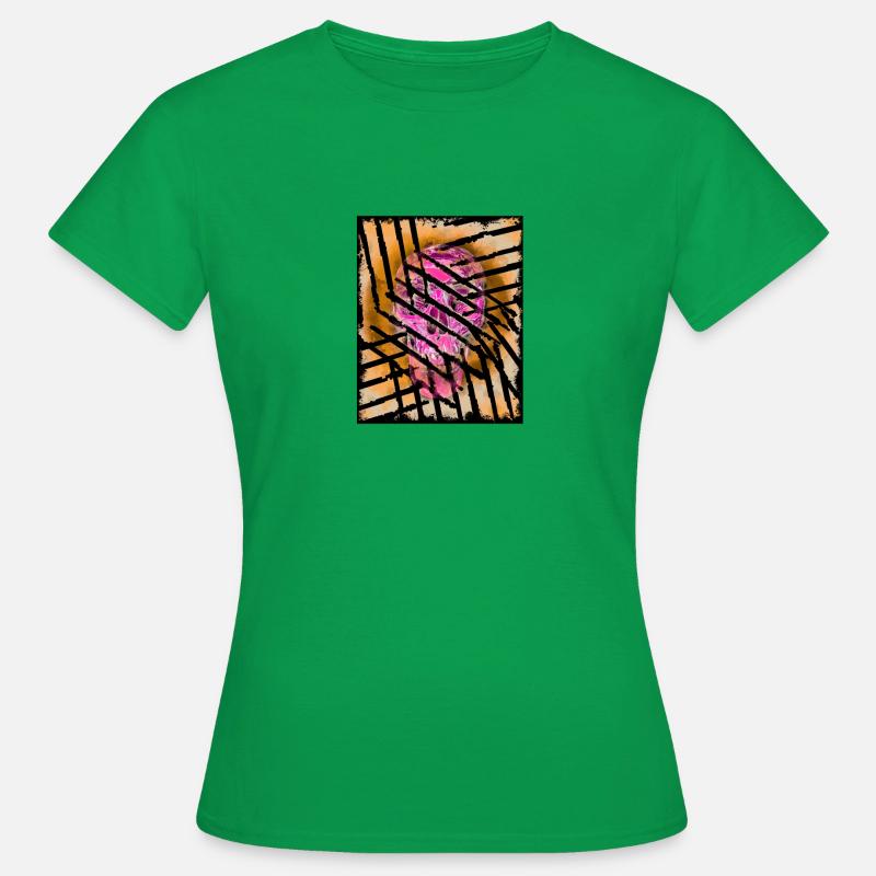Skull hinter Gittern - Frauen T-Shirt - Kelly Green
