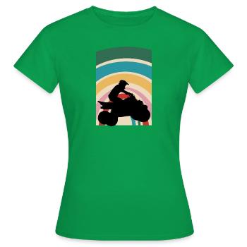 Stunt Stunt - Frauen T-Shirt - Kelly Green - Vorne - AI Model Female 172 dark (172cm)