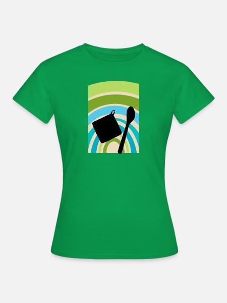 Backen Bäcker Bäcker Bäcker - Frauen T-Shirt - Kelly Green