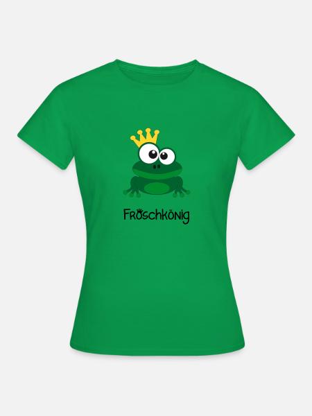 Froschkönig - Frauen T-Shirt - Kelly Green