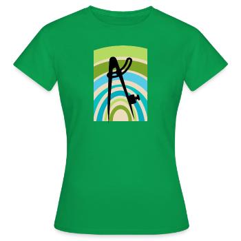 Architecture Architecte Construction de maison - T-shirt Femme - vert - Devant - AI Model Female 172 dark (172cm)