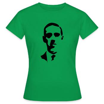 Lovecraft - Frauen T-Shirt - Kelly Green - Vorne - AI Model Female 172 dark (172cm)