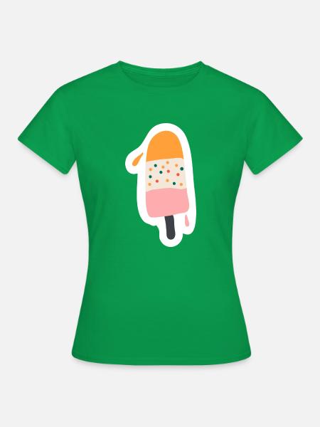 Ice Cold - Women's T-Shirt - kelly green
