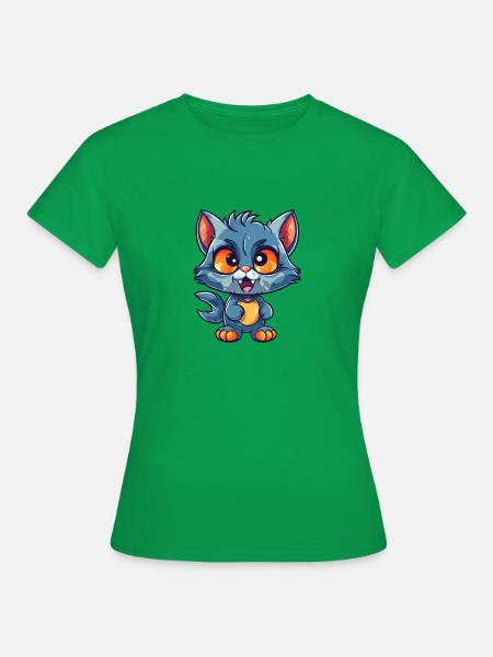 Cats are cool - Women's T-Shirt - kelly green