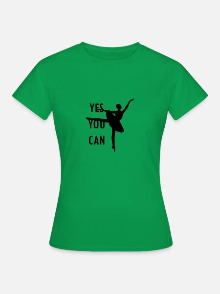 Ballett - Frauen T-Shirt - Kelly Green