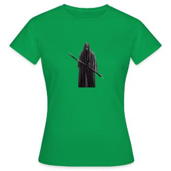 Faucheuse de mort effrayante Faucheuse Faucheuse Faucheuse Reaper Rea - T-shirt Femme - vert - Devant - AI Model Female 172 dark (172cm)