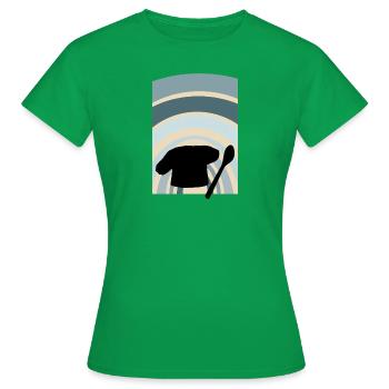 Boulangerie Pâtisserie Pâtisserie - T-shirt Femme - vert - Devant - AI Model Female 172 dark (172cm)