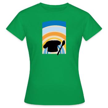 Boulangerie Boulangerie Boulangerie - T-shirt Femme - vert - Devant - AI Model Female 172 dark (172cm)