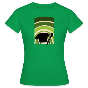Boulangerie Pâtisserie Pâtisserie - T-shirt Femme - vert - Devant - AI Model Female 172 dark (172cm)